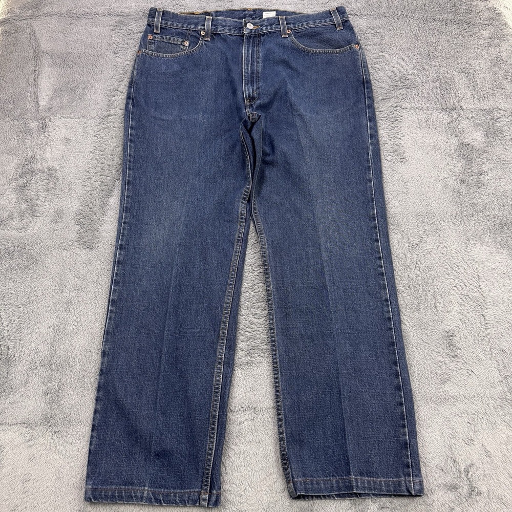 Levis 505 VTG Jeans Men 38x30 Blue Regular Straight Denim (99' VTG)‎